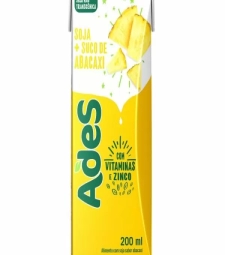 Imagem de capa de Suco Ades Abacaxi 200ml Tp