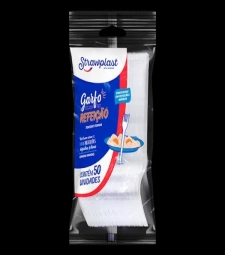 Imagem de capa de Garfo Descart. Strawplast 20 X 50 Refeicao Branco