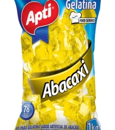 Imagem de capa de Gelatina Apti 12 X 1kg Abacaxi 