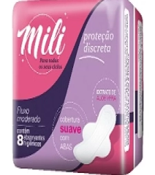 Imagem de capa de Abs. Mili Prot. Discreta 24 X 8un F. Mod. Suave C/abas