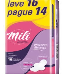 Imagem de capa de Abs. Mili Prot. Total  L16 P14un Not. F. Reg. Suave C/abas