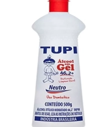 Imagem de capa de Alcool Gel Tupi 12 X 500g 46,2 Neutro