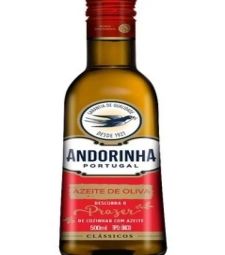 Imagem de capa de Azeite Oliva Andorinha 500ml Puro