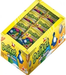 Imagem de capa de Bala Dori 30 X 16g Deliket Jellybeans Frutas