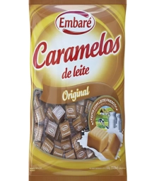 Imagem de capa de Bala Embare Caramelo 660g Leite Original