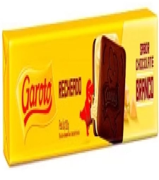 Imagem de capa de Bisc. Rech. Garoto 70 X 130g Chocolate Branco