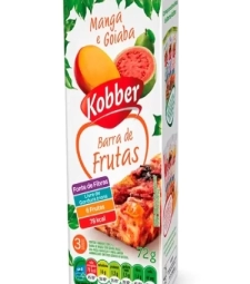 Imagem de capa de Barra De Fruta Kobber 72g Manga E Goiaba