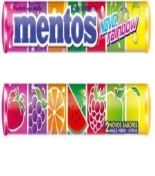 Imagem de capa de Bala Mentos 16 X 37,5g Rainbow