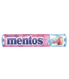 Imagem de capa de Bala Mentos 16 X 37,5g Yogurt Morango