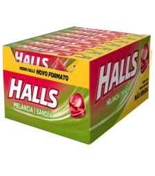 Imagem de capa de Bala Halls 21 X 10 Unid. Melancia Novo Formato