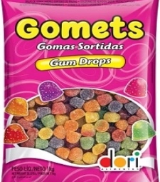 Imagem de capa de Bala Goma Gomets Dori 1kg Sino