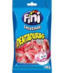 Imagem de capa de Bala Gel Fini 90g Dentadura