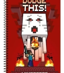 Imagem de capa de Caderno Foroni 4 X 200f Minecraft 10 Materias