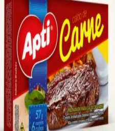 Imagem de capa de Caldo Apti 10 X 57g Carne