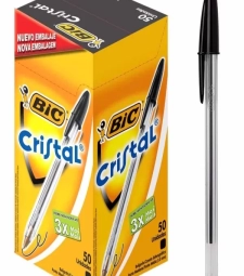 Imagem de capa de Caneta Bic 50 Unid. Preta Media