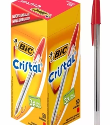 Imagem de capa de Caneta Bic 50 Unid. Vermelha Media