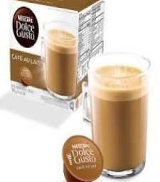 Imagem de capa de Capsula Nescafe Dolce Gusto 160g Au Lait