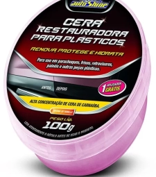 Imagem de capa de Cera Restauradora Para Plasticos 100g Autoshine 