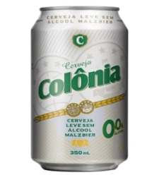 Imagem de capa de Cerveja Colonia 12 X 350ml Malzbier Zero Alcool