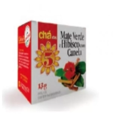 Imagem de capa de Cha Mate Das 5 - 10 X 13g Hibisco E Canela