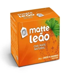 Imagem de capa de Cha Mate Leao 15 X 24g Natural Envelopado