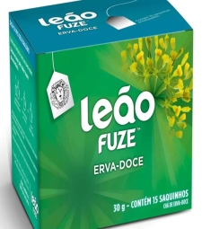 Imagem de capa de Cha Mate Leao Fuze 10 Unid. 10 X 20g Erva Doce