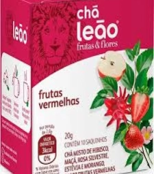 Imagem de capa de Cha Mate Leao Preto 12 X 10 Frutas Vermelhas