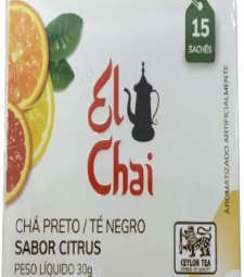 Imagem de capa de Cha Preto El Chai 30g Citrus