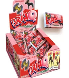 Imagem de capa de Chicle Bola Brinq 350g Morango