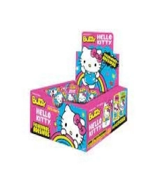 Imagem de capa de Chicle Buzzy Figurinhas 400g C/100 Tutti Frutti Hello Kitty