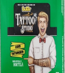 Imagem de capa de Chicle Buzzy Tattoo 300g C/100 Studio Hortela