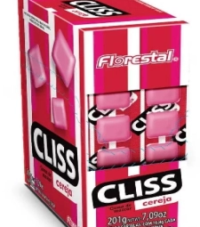 Imagem de capa de Chicle Cliss 12 X 16,8g Cereja