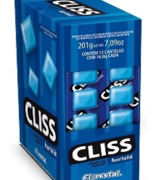 Imagem de capa de Chicle Cliss 12 X 16,8g Hortela