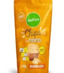 Imagem de capa de Chips De Coco Qualicoco 24 X 40g Queimado 