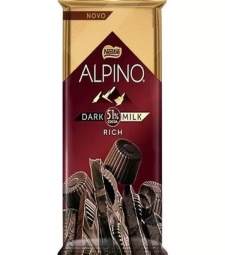 Imagem de capa de Chocolate Barra Nestle 14 X 85g Alpino Dark Milk 51% Cacau