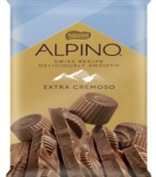 Imagem de capa de Chocolate Barra Nestle 14 X 85g Alpino Extra Cremoso