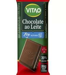 Imagem de capa de Chocolate Barra Vitao Ao Leite 70g Zero Acucar