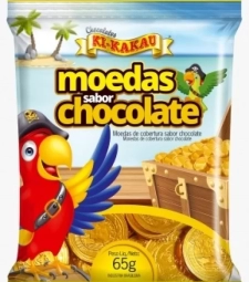 Imagem de capa de Chocolate Moedas Kikakau 65gr