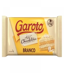 Imagem de capa de Cobertura Barra Garoto 1kg Chocolate Branco 