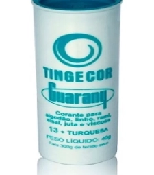 Imagem de capa de Corante Tingecor Guarany 6 X 40g Turquesa
