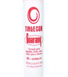 Imagem de capa de Corante Tingecor Guarany 6 X 40g Vermelho