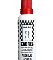 Imagem de capa de Corante Xadrez 12 X 50ml Vermelho Liquido