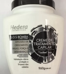 Imagem de capa de Creme Cabelo Hedera 6 X 960g S.o.s. Bomba