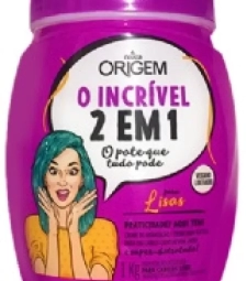 Imagem de capa de Creme Cabelo Origem 6 X 1 Kg 2 Em 1 Lisos