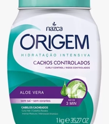 Imagem de capa de Creme Cabelo Origem 6 X 1 Kg Cachos Controlados