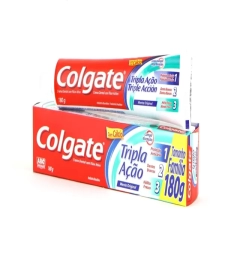 Imagem de capa de Creme Dental Colgate 12 X 180g Tripla Acao Menta