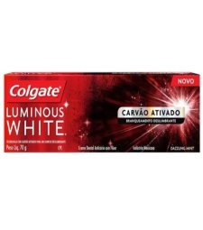 Imagem de capa de Creme Dental Colgate 12 X 70g Luminous Carvao Ativado