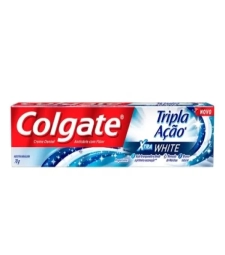 Imagem de capa de Creme Dental Colgate 12 X 70g Tripla Acao Xtra White