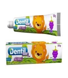 Imagem de capa de Creme Dental Dentil Kids Zoo 12 X 50g Uva