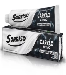 Imagem de capa de Creme Dental Sorriso 12 X 90g Carvao Ativado